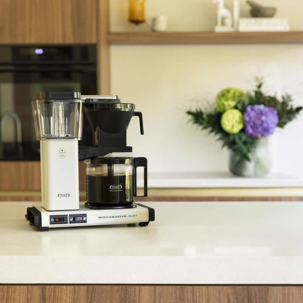 Moccamaster - Kaffeemaschine KBG Select 4-10 Tassen Off-White