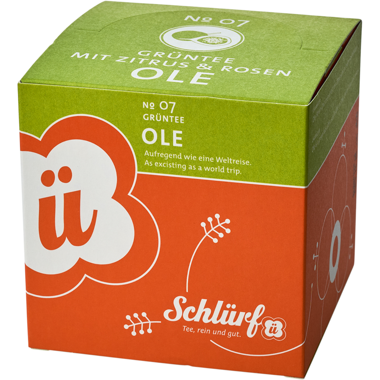 Schlürf - BIO Schwarz-/Grünteemischung Ole №07