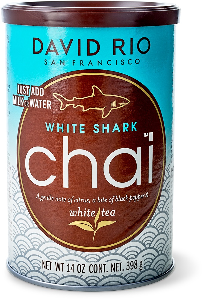 David Rio - White Shark Chai - Dose (398 g) David Rio - White Shark Chai - Dose (398 g)