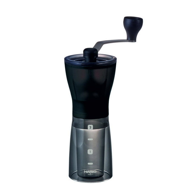 Hario - Kaffeemühle Mini-Slim Plus mit Keramikmahlwerk für 24g Bohnen Hario - Kaffeemühle Mini-Slim Plus mit Keramikmahlwerk für 24g Bohnen