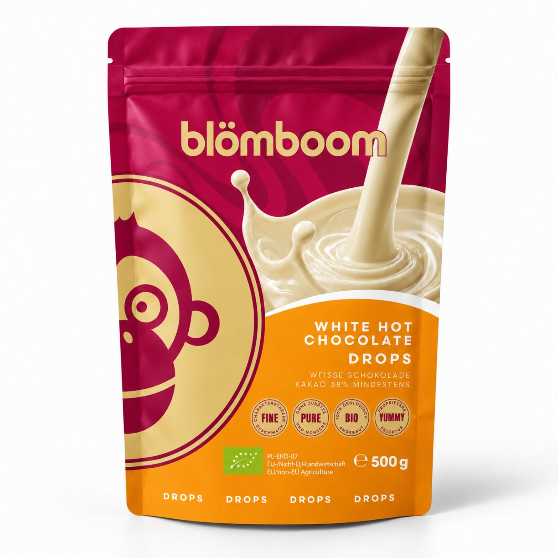 Blömboom - White Hot Chocolate Drops BIO