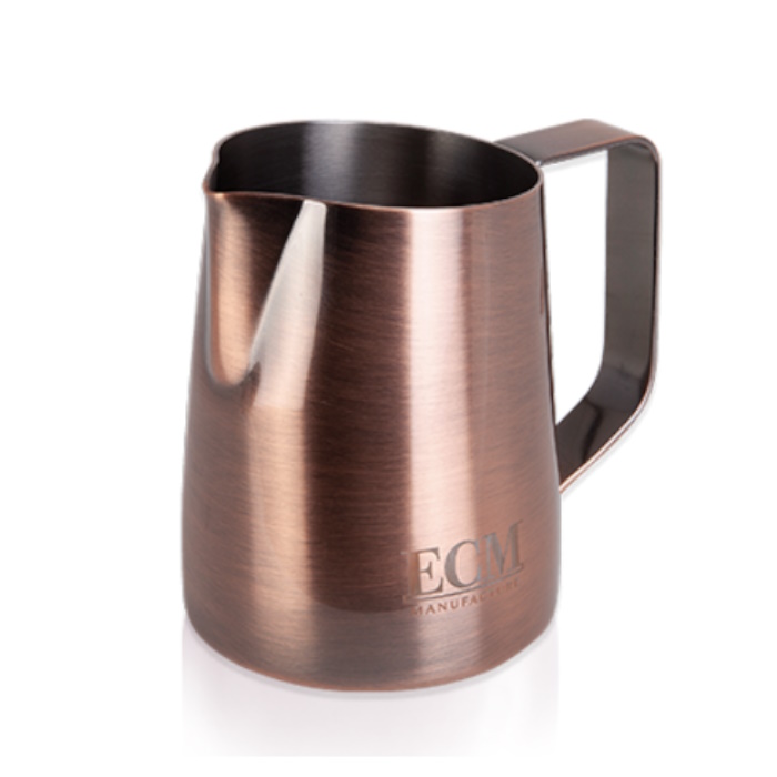 ECM - Milchkännchen 0,45 l mit Skala, Kupferoptik ECM - Milchkännchen 0,45 l mit Skala, Kupferoptik