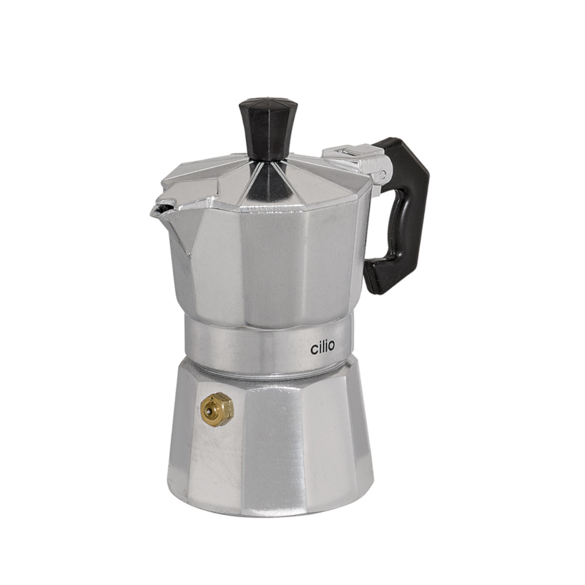 Cilio - Espressokocher Classico 1 Tasse silber Cilio - Espressokocher Classico 1 Tasse silber