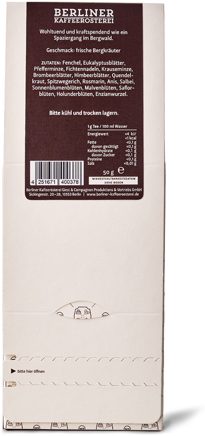 J.W.D. Bergkräutertee №151 J.W.D. Bergkräutertee №151