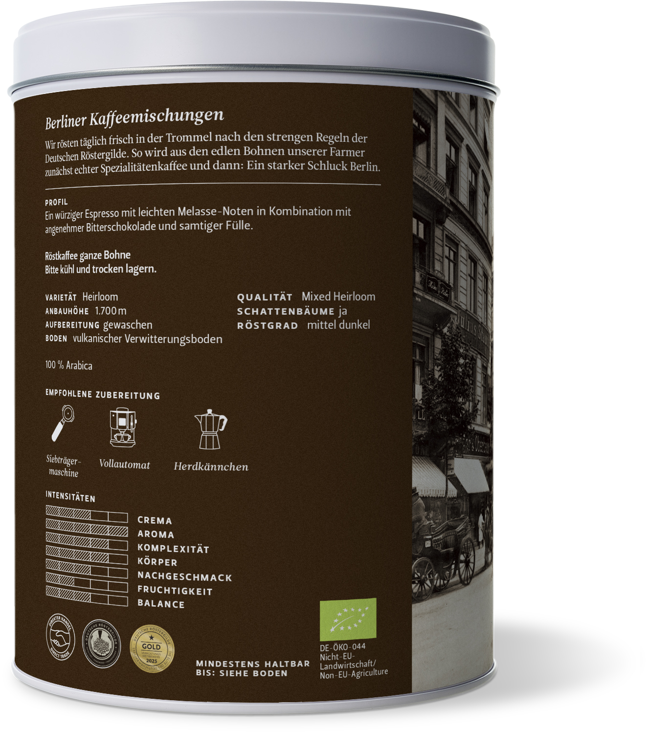 Äthiopien Waldespresso BIO (ganze Bohne) Äthiopien Waldespresso BIO (ganze Bohne)