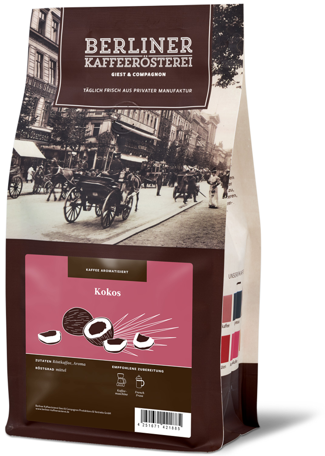 aromatisierter Kaffee Kokos aromatisierter Kaffee Kokos