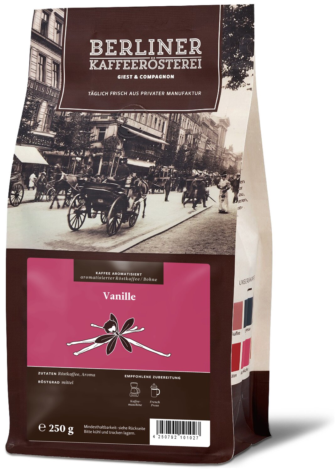aromatisierter Kaffee Vanille