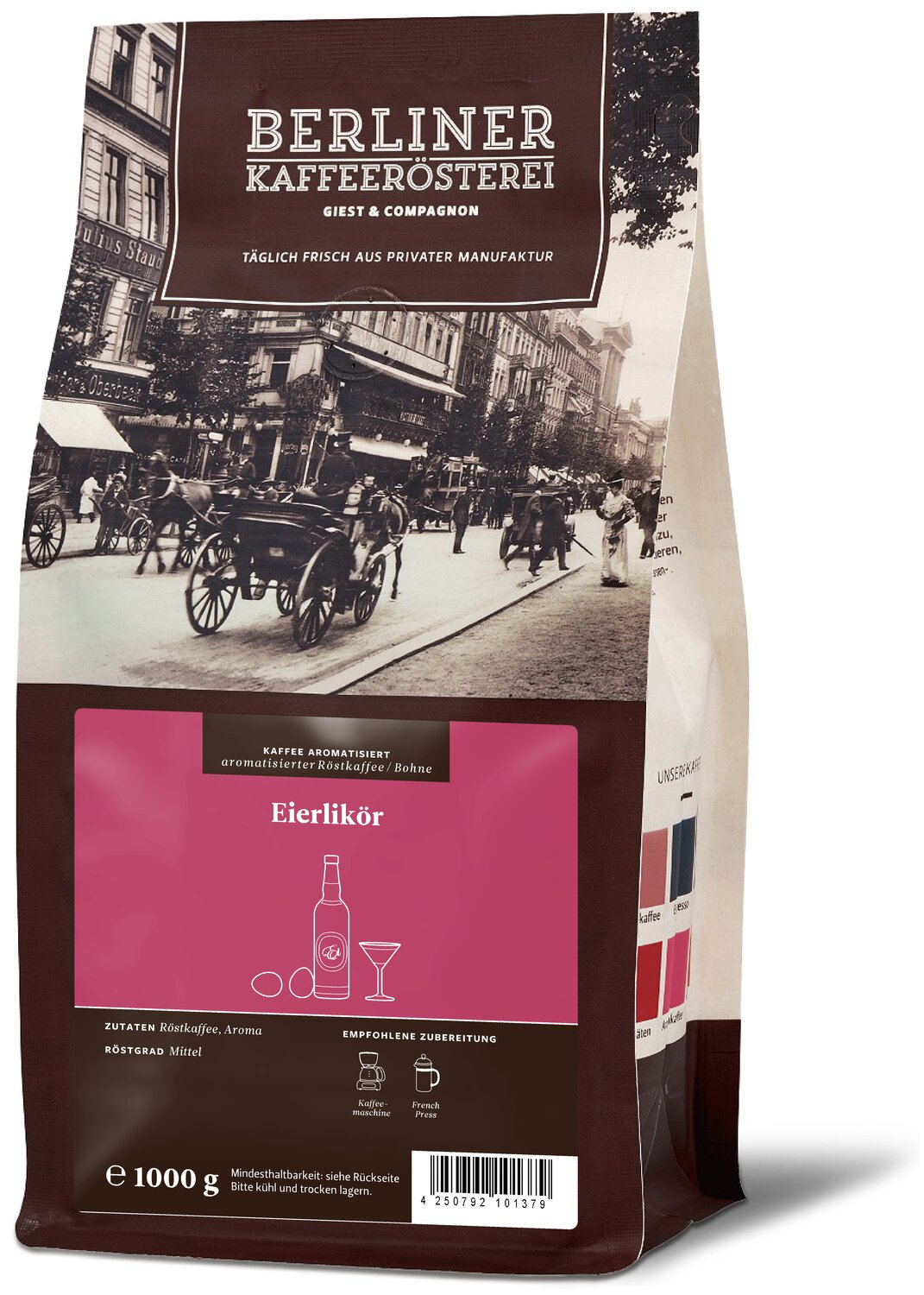 aromatisierter Kaffee Eierlikör