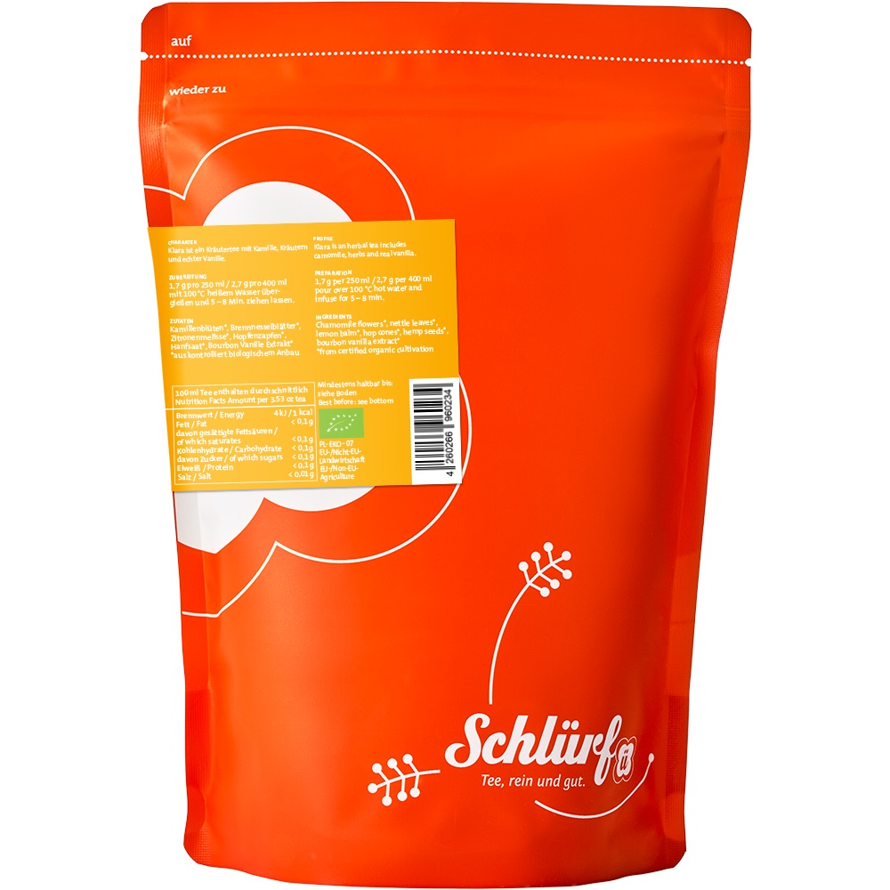 Schlürf - BIO Kräutertee Klara №12