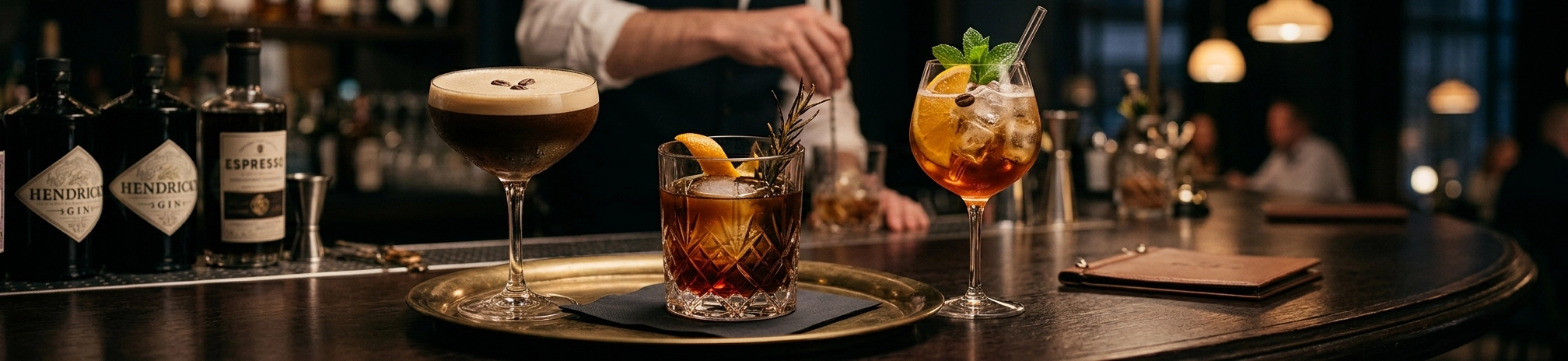 Cocktails mit Kaffee - Hintergrund