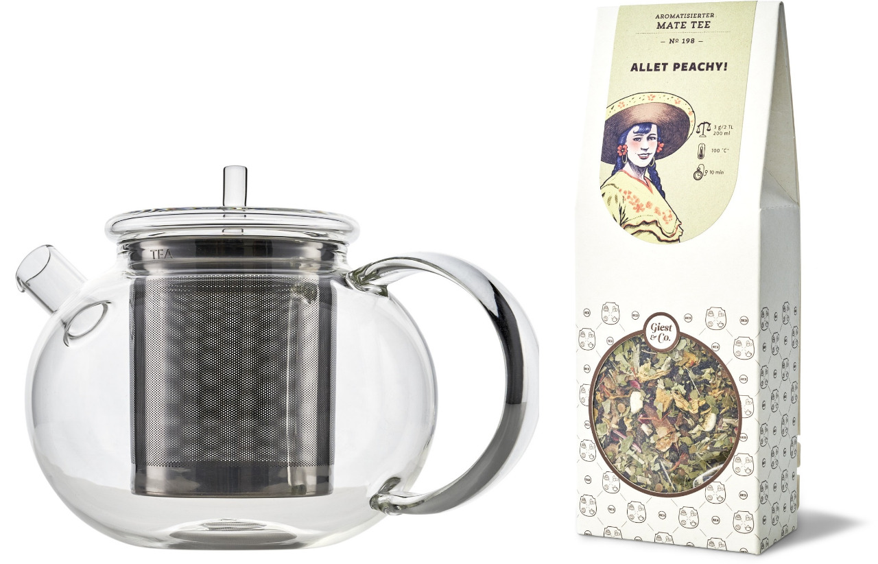 Teeset "Special-Tea" Carl Henkel GoGo Teekanne (1l) mit Tee nach Wahl im Schmuckkarton Teeset "Special-Tea" Carl Henkel GoGo Teekanne (1l) mit Tee nach Wahl im Schmuckkarton