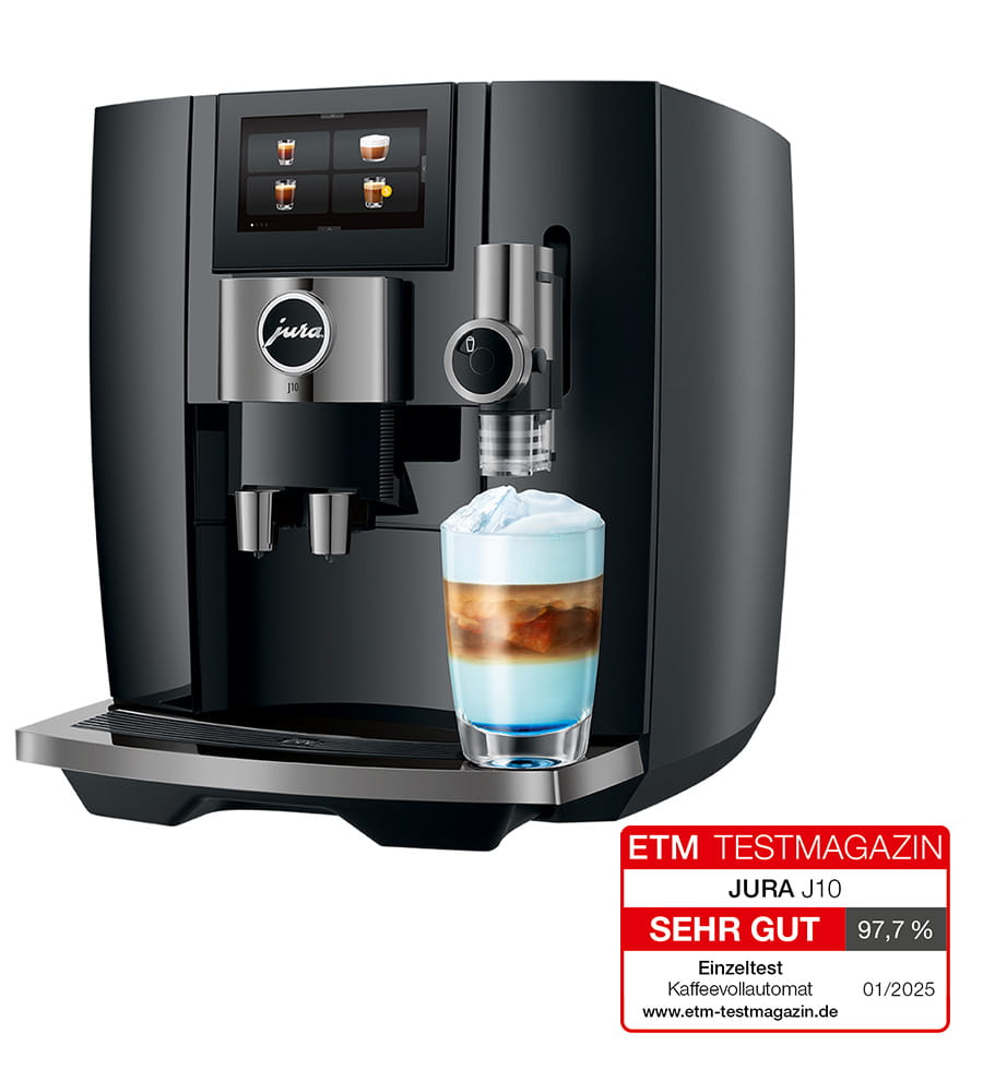 Jura - J10 Piano Black 15562 (EA) +Neugerät+
