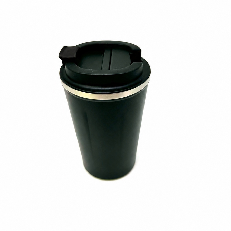 Thermo-Edelstahlbecher Mexiko 380 ml mit Schraubdeckel | Isolierter Kaffeebecher Teebecher to go