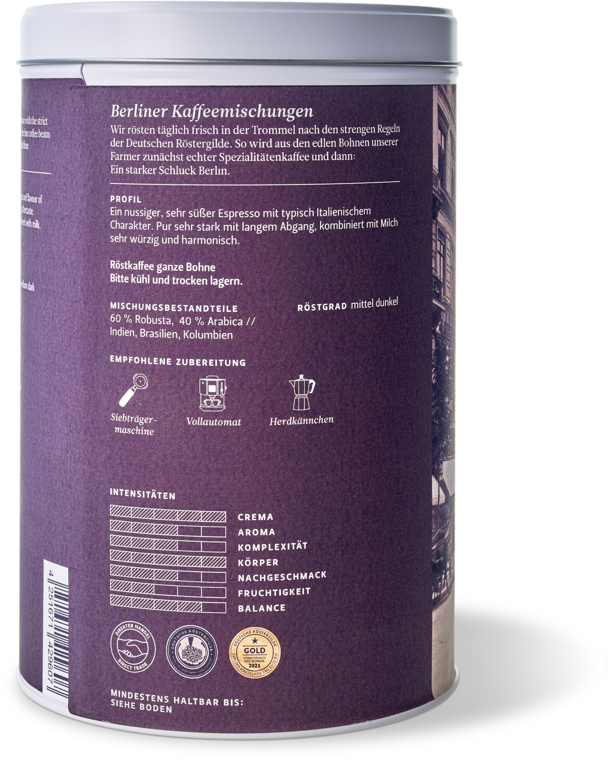 Florentiner Espresso (250g / ganze Bohne)