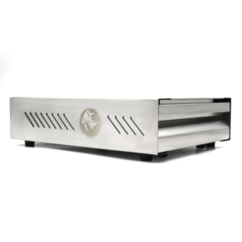 Rhino Coffee Gear - Kaffeesatzlade Knockbox Abschlagkasten Sudschublade inox (Edelstahl)