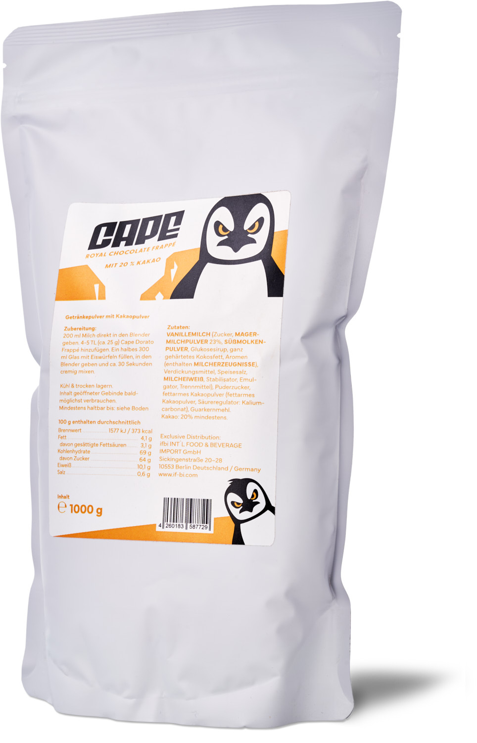 Cape Dorato - Frappé - Royal Chocolate (1.000 g) Cape Dorato - Frappé - Royal Chocolate (1.000 g)