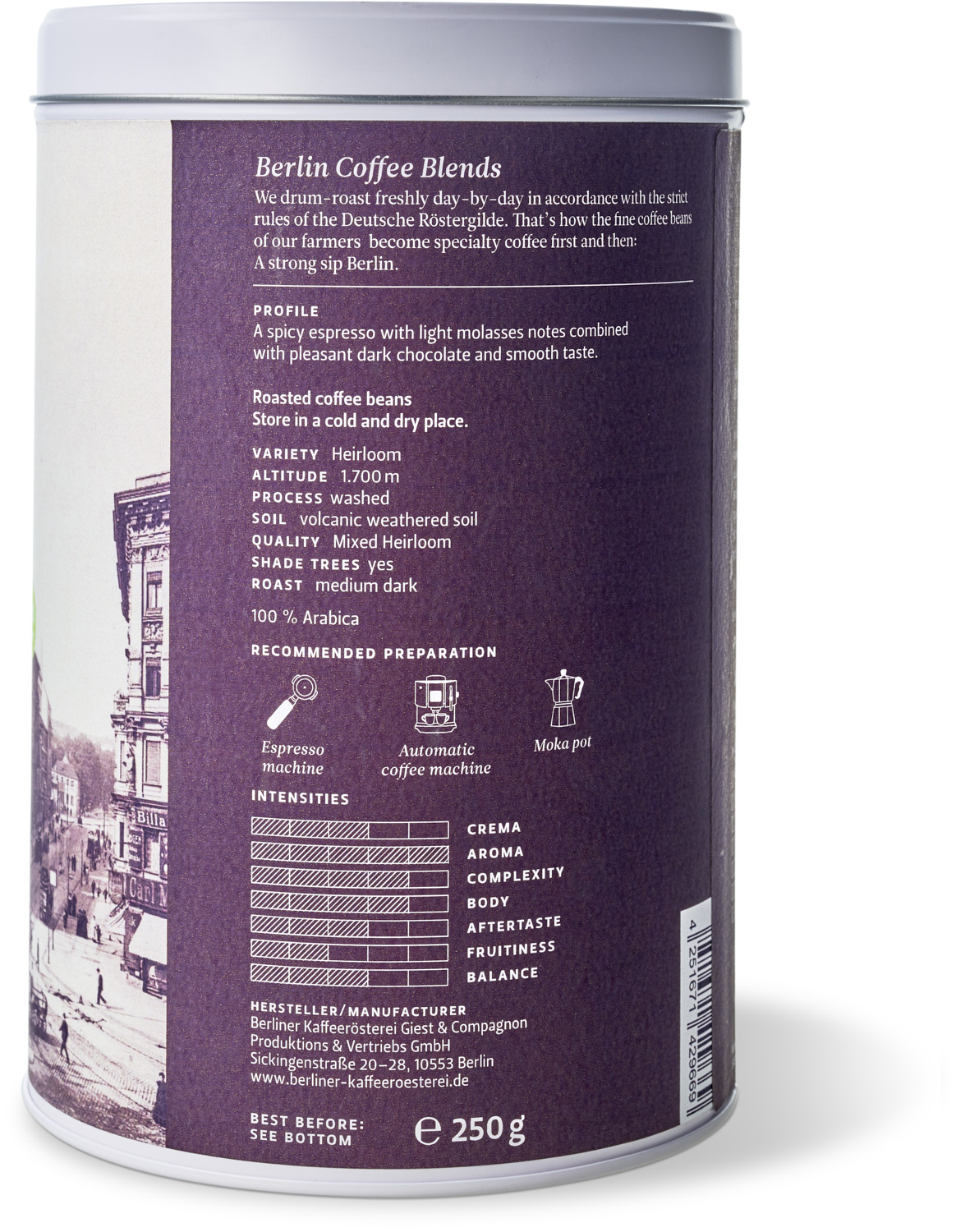 Äthiopien Waldespresso BIO (250g / ganze Bohne)