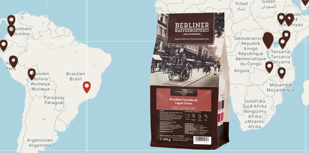 Berliner Kaffeerösterei Kaffee des Monats