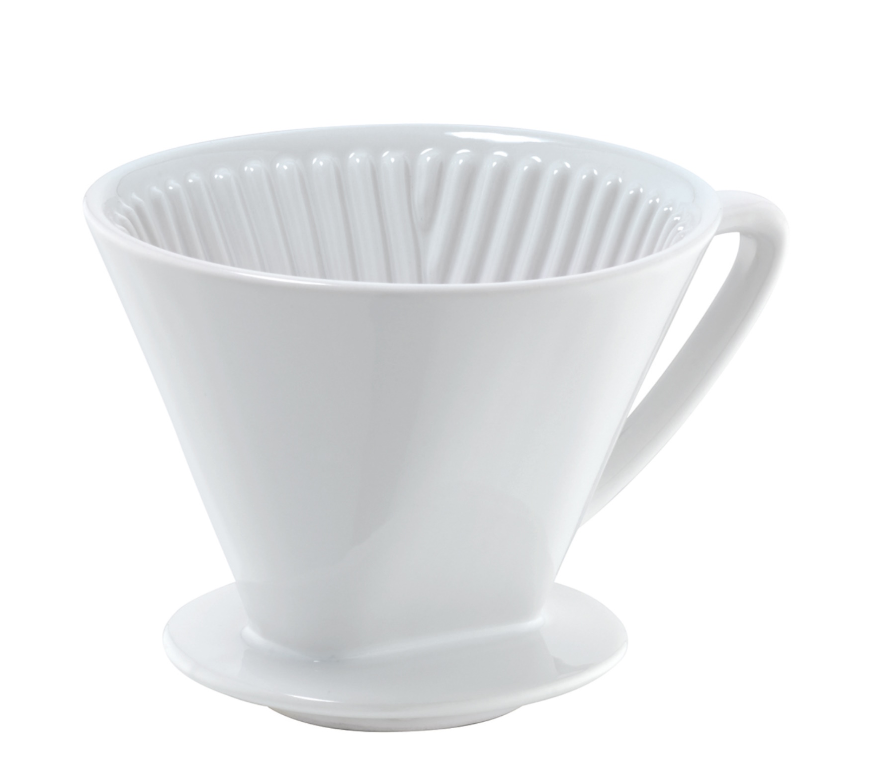 Cilio - Kaffeefilter | Dripper Keramik weiss Größe 4 Cilio - Kaffeefilter | Dripper Keramik weiss Größe 4