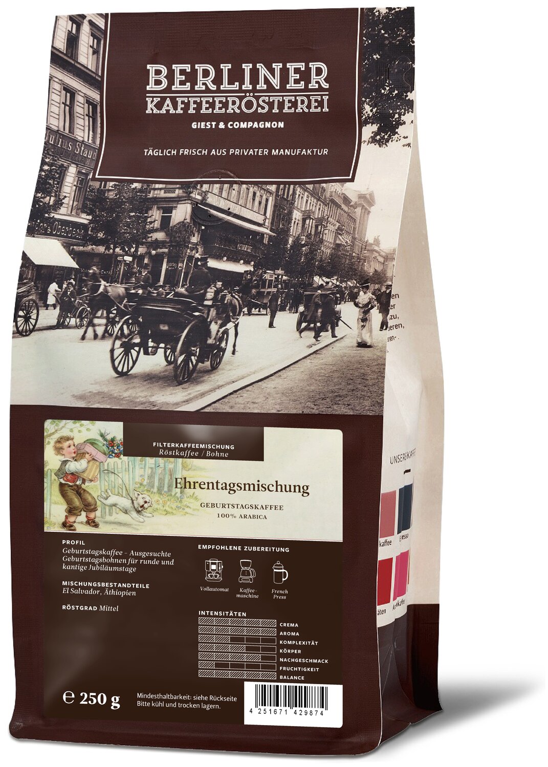 Ehrentagsmischung (Filterkaffee) Ehrentagsmischung (Filterkaffee)