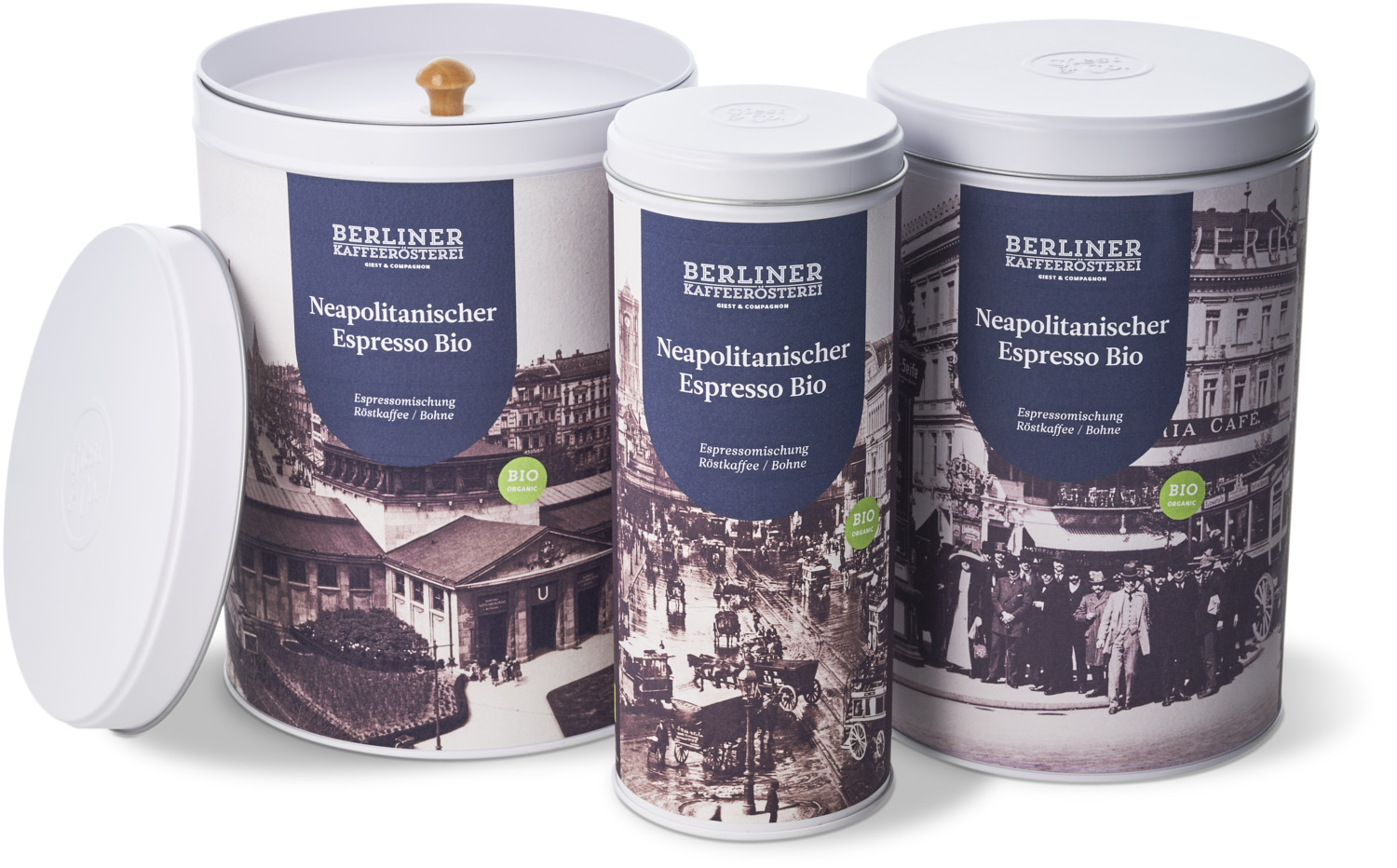 Neapolitanischer Espresso BIO (ganze Bohne)