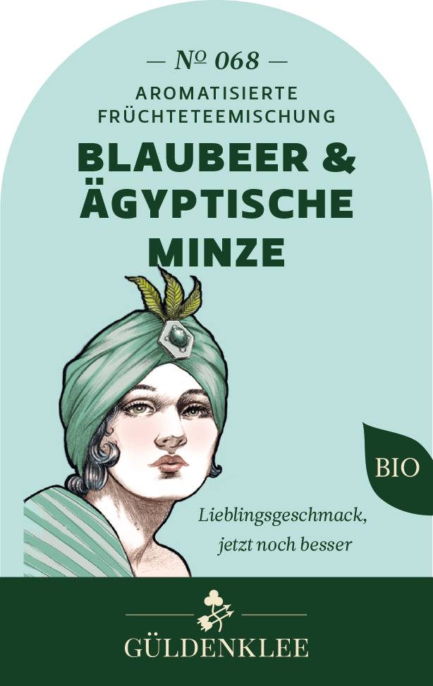 Blaubeer & Ägyptische Minze BIO №068