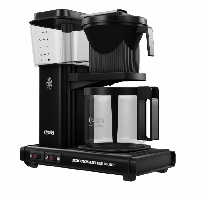 Moccamaster Kaffeemaschine KBG Select 4-10 Tassen schwarz