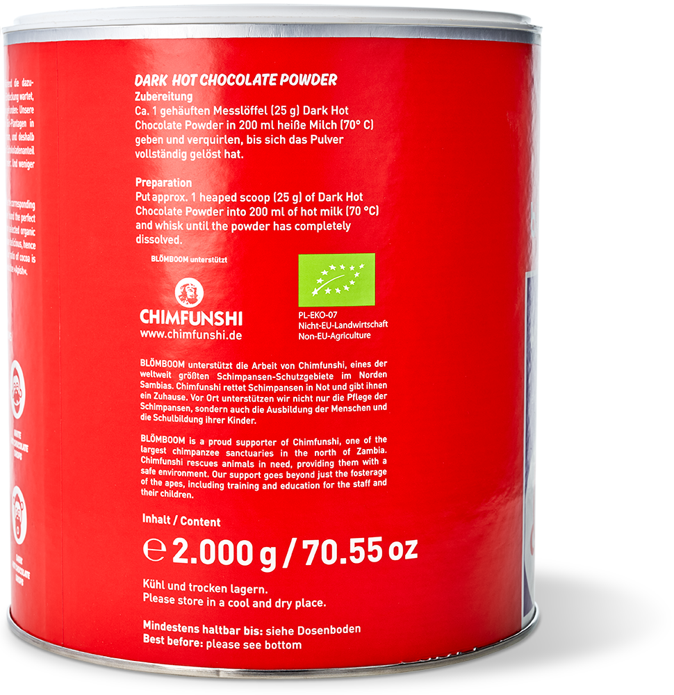 Blömboom - Dark Hot Chocolate Powder BIO
