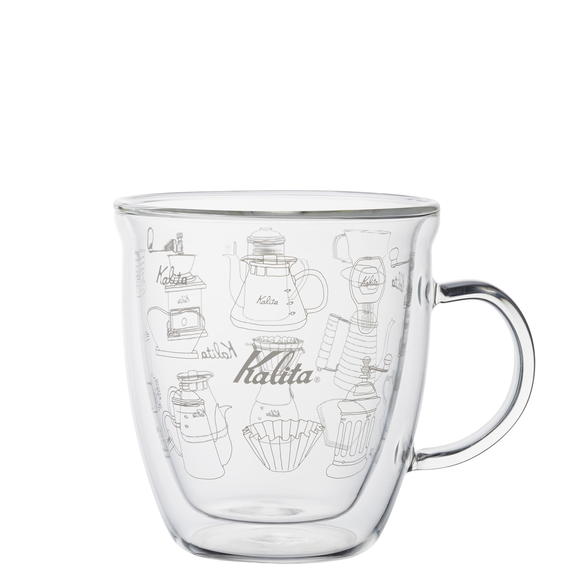 Kalita - Glass Mug L 340 ml Kalita - Glass Mug L 340 ml