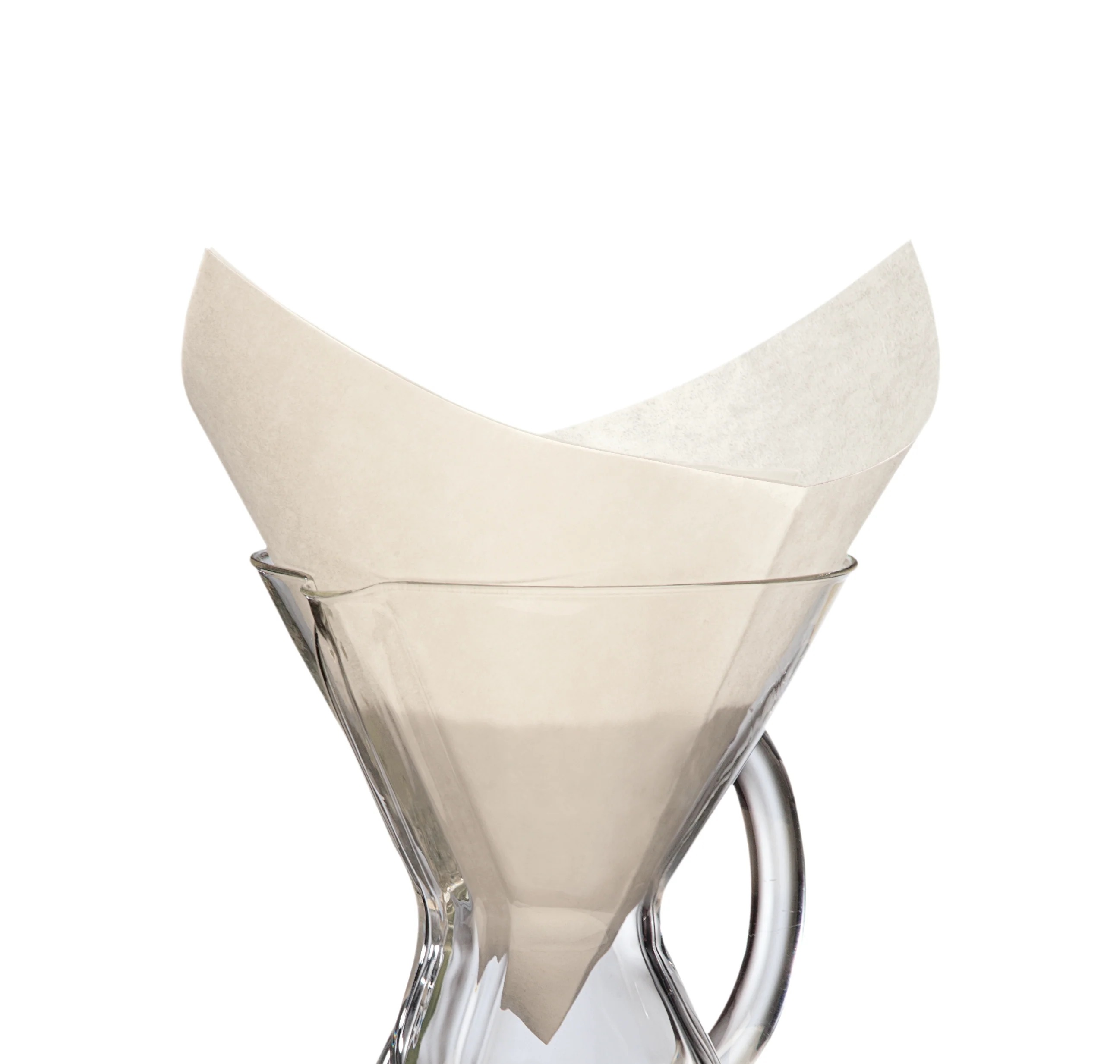 Chemex - Filterpapier 100 Stk. für Chemex-Größen von 6, 8 und 10 Tassen Chemex - Filterpapier 100 Stk. für Chemex-Größen von 6, 8 und 10 Tassen