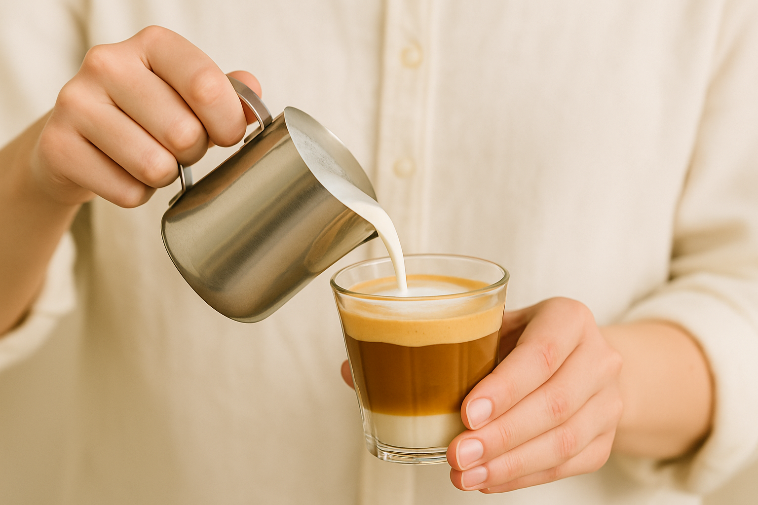 Latte Macchiato Latte Art