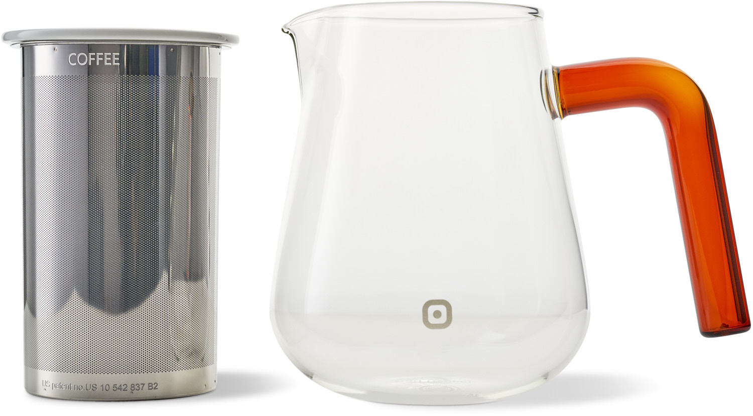 Carl Henkel - Kaffeebereiter Arca X-tract 0,8 l - bernsteinfarbener Griff Carl Henkel - Kaffeebereiter Arca X-tract 0,8 l - bernsteinfarbener Griff
