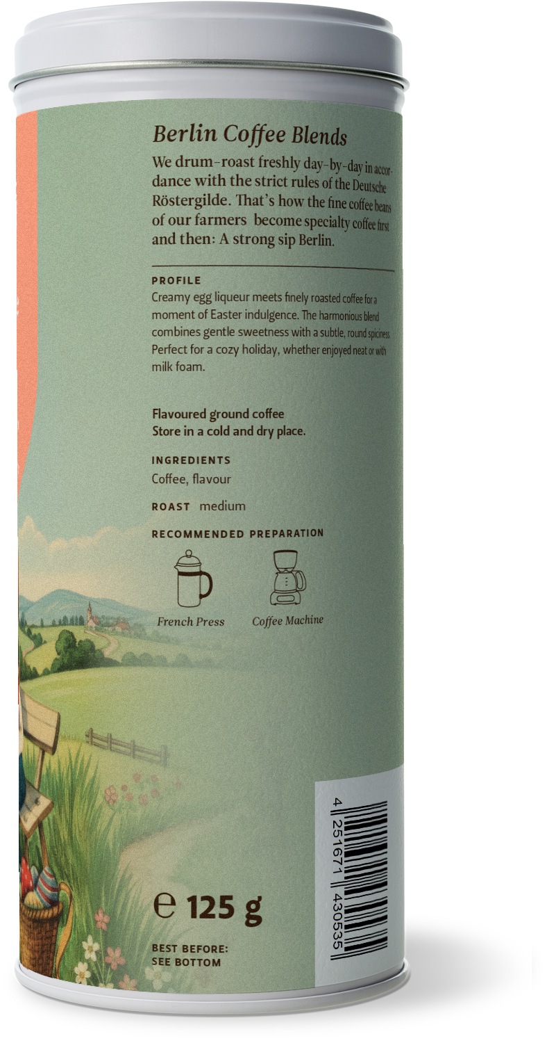 aromatisierter Osterkaffee Eierlikör (125g / gemahlen)