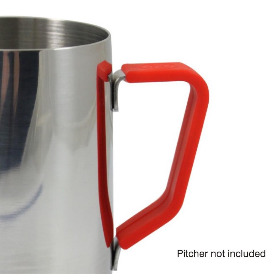 Rhino Coffee Gear - Griffabdeckung Milchkännchen 360ml rot Rhino Coffee Gear - Griffabdeckung Milchkännchen 360ml rot