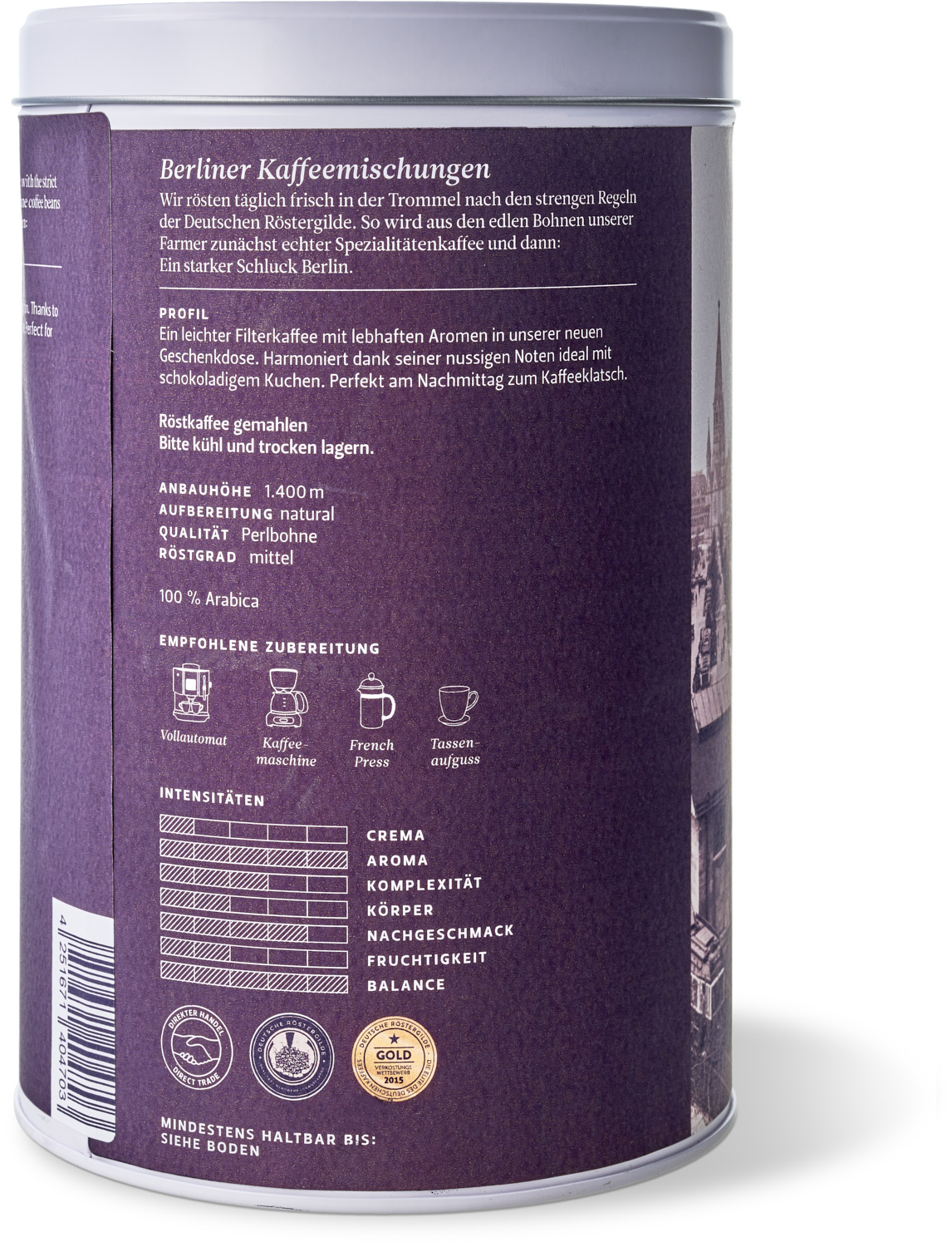 Berliner Kaffeekränzchen (250g / gemahlen)