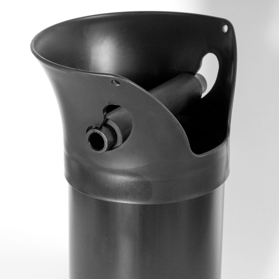 Rhino Coffee Gear - Floor Knock Tube "The Thumpa" Ausklopfrohr groß 86cm hoch schwarz