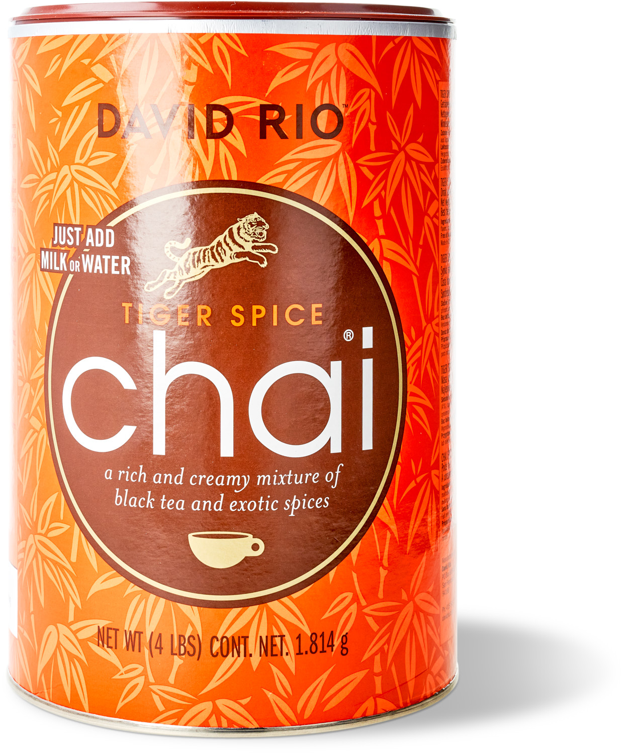 David Rio - Tiger Spice Chai - Dose (1814 g, EU) David Rio - Tiger Spice Chai - Dose (1814 g, EU)