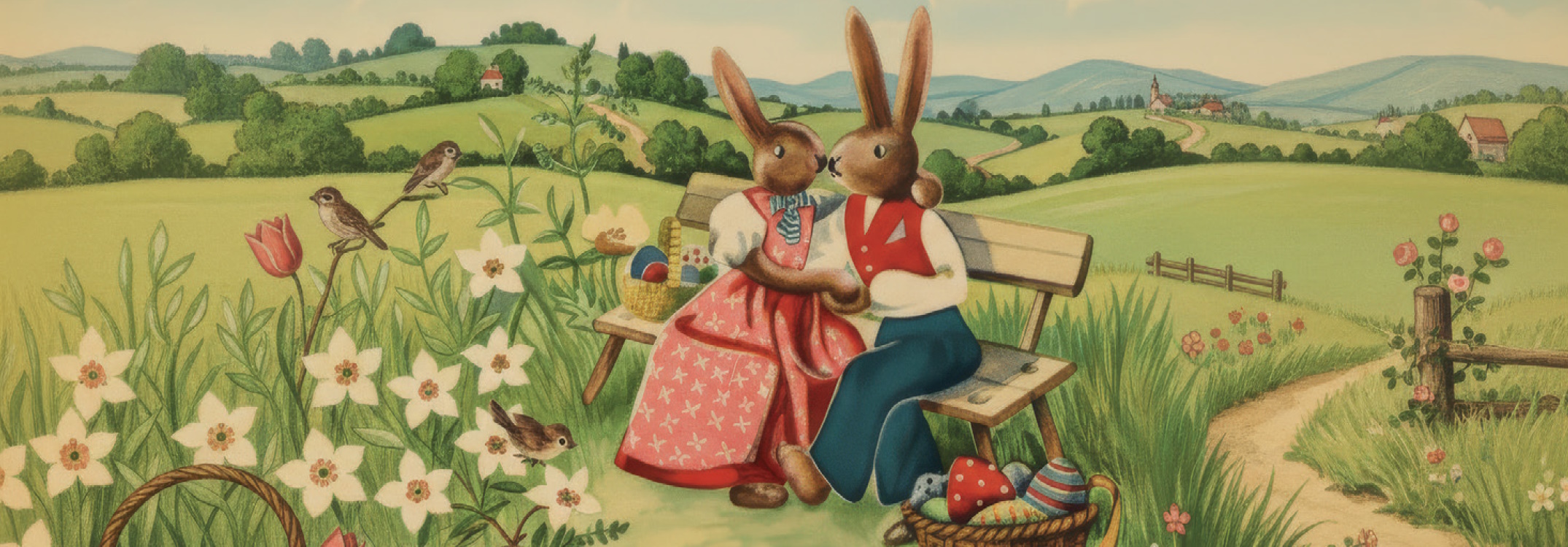 Ostern 2026 Berlin Kaffee Angebote Osterpräsente Geschenke - Hintergrund