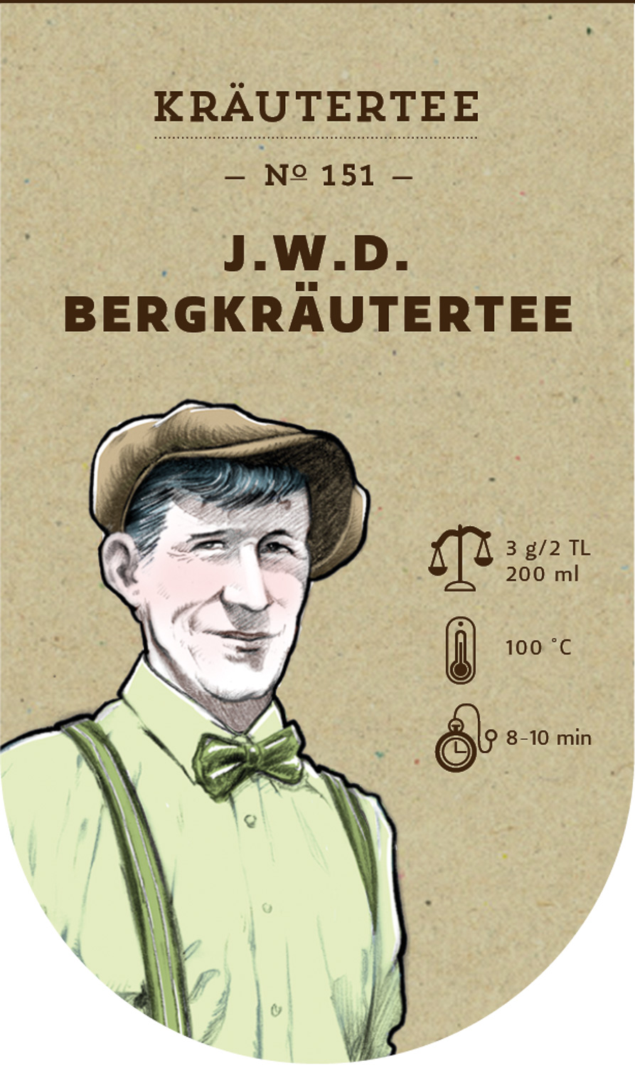 J.W.D. Bergkräutertee №151