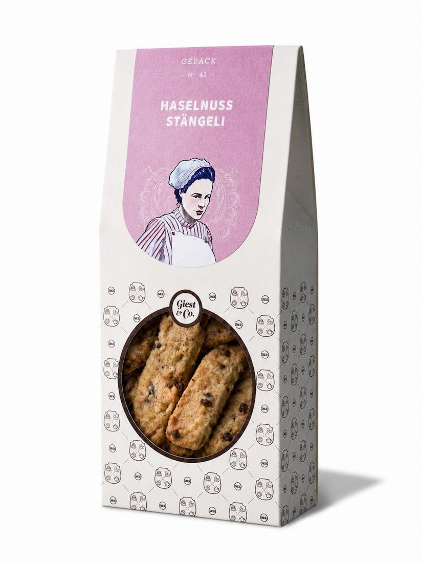 Gebäck - Haselnuss Stängeli - Nr. 41