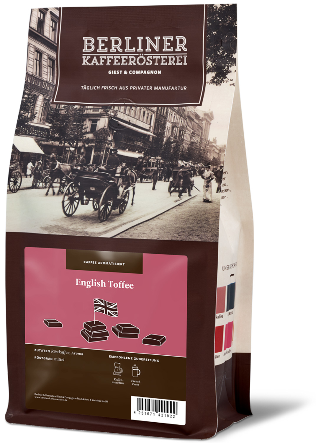 aromatisierter Kaffee English Toffee aromatisierter Kaffee English Toffee