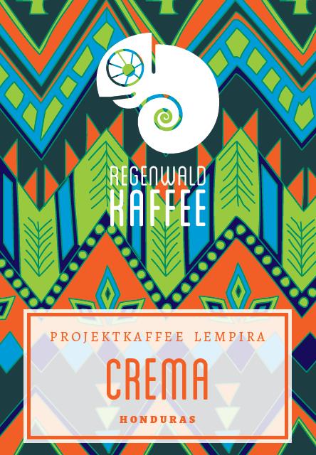 Regenwald Projektkaffee Lempira BIO Crema 250g Bohne