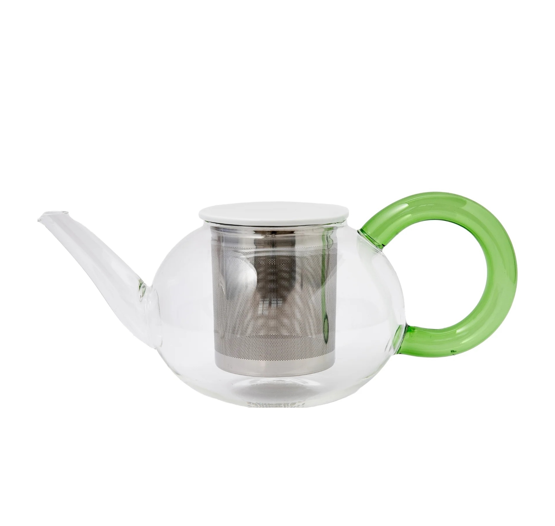 Carl Henkel - BAI HAO Teekanne, 1200ml, grün, mit Teefilter