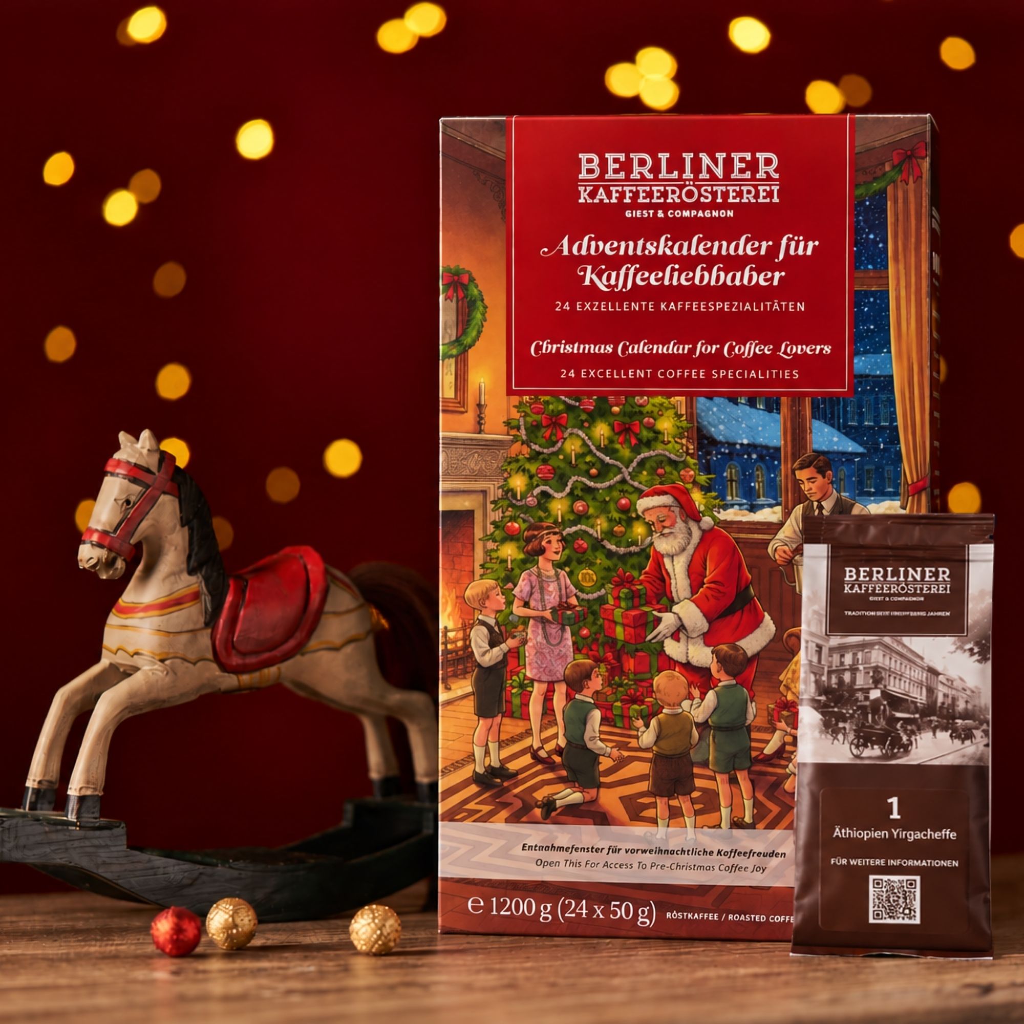 Kaffee Adventskalender (ganze Bohne)