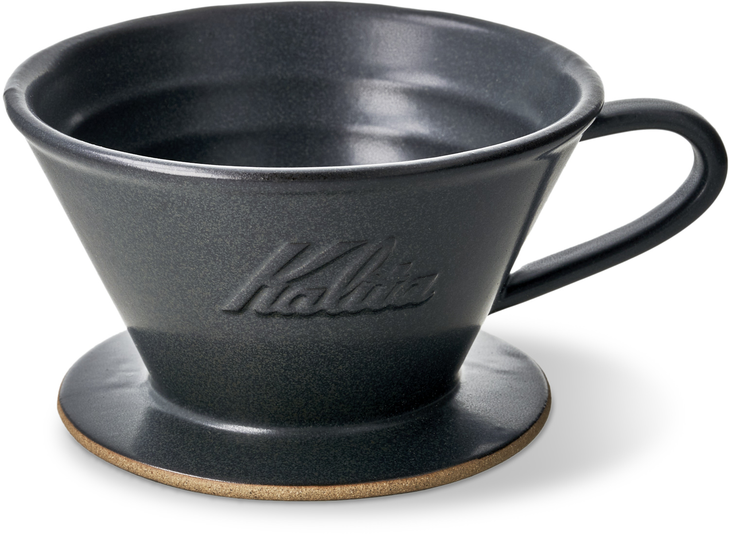 Kalita - Pottery MI Dripper 185 sand black Kalita - Pottery MI Dripper 185 sand black