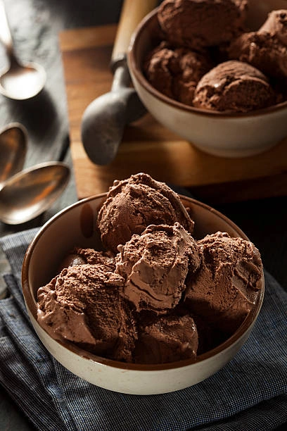 Berliner Kaffeerösterei Sommer Rezept Schokoladeneis mit Kakao Berliner Kaffeerösterei Sommer Rezept Schokoladeneis mit Kakao