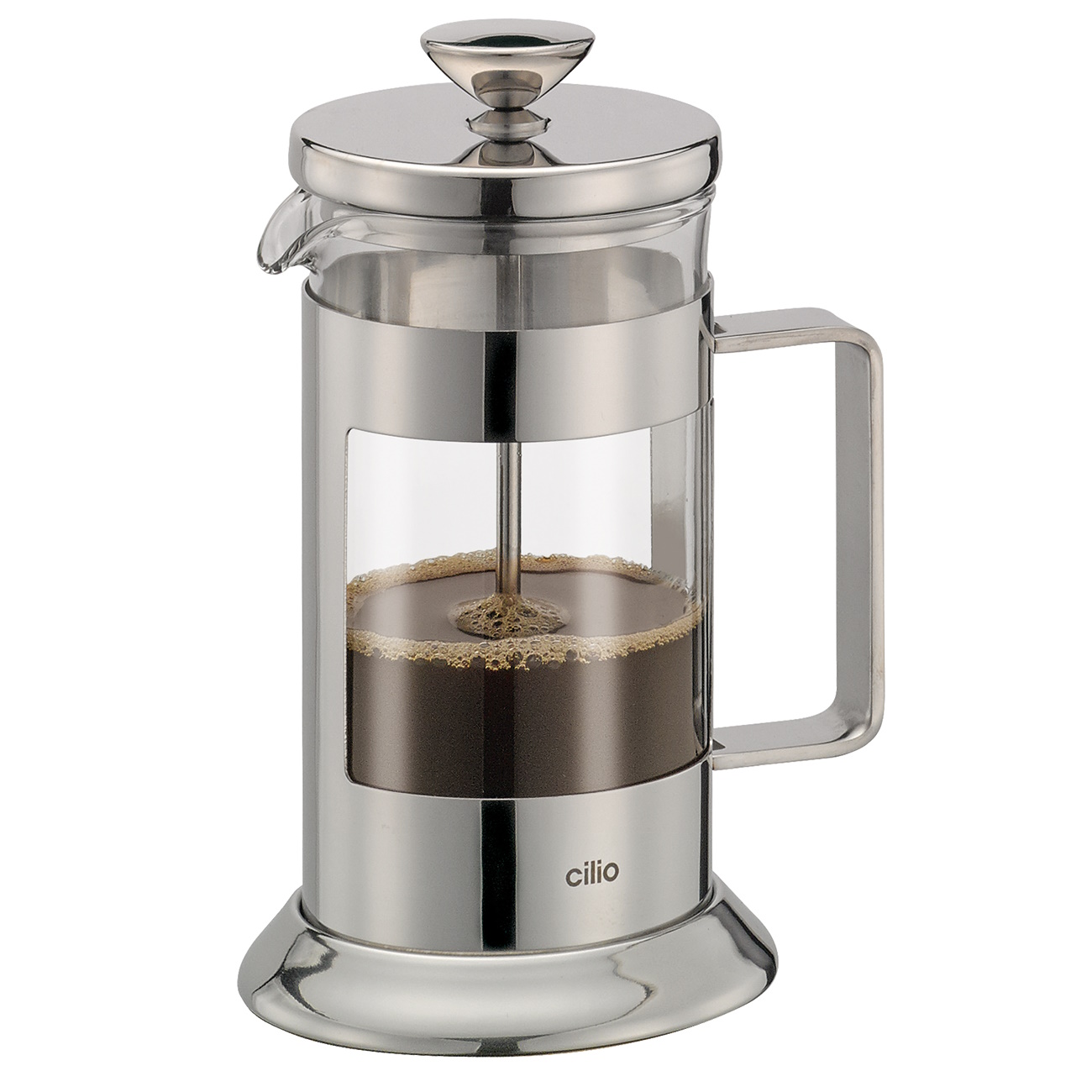 Cilio - Kaffeebereiter Laura Edelstahl 3 Tassen 350 Ml
