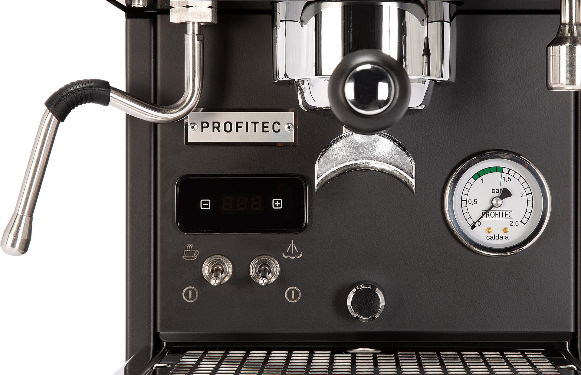 Profitec Pro 300 - Dualboiler Siebträger Espressomaschine PID schwarz