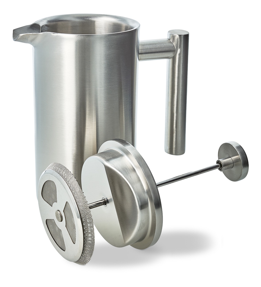 Kaffeebereiter Kaffeepresse Teebereiter French Press Peru Edelstahl 500ml 2 Tassen