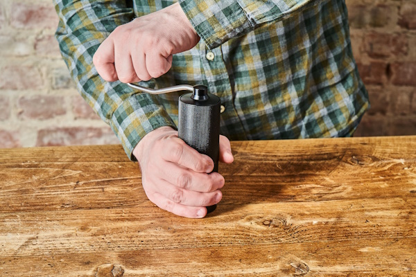 Kaffee Mühle Handmühle  Kaffee selbst mahlen - Hintergrund